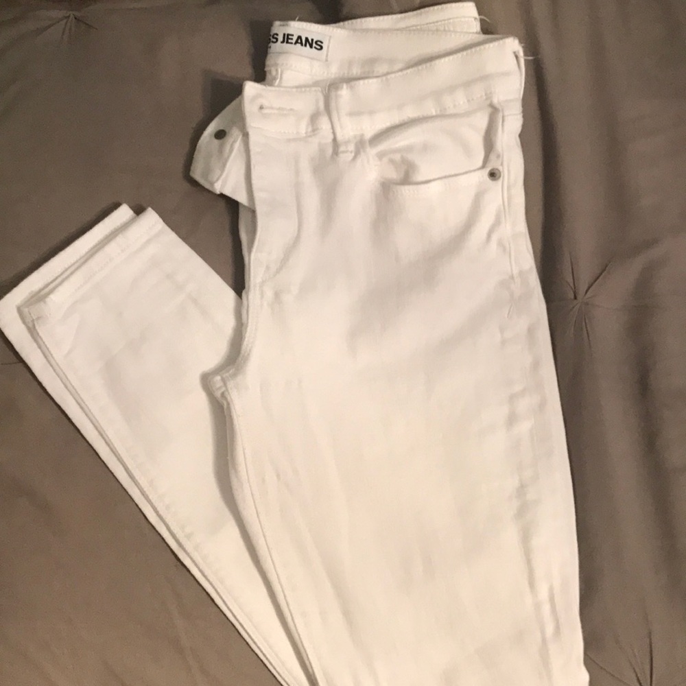 White jeans